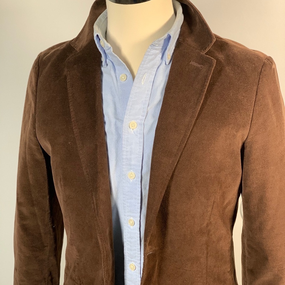 Gap Velvet Blazer